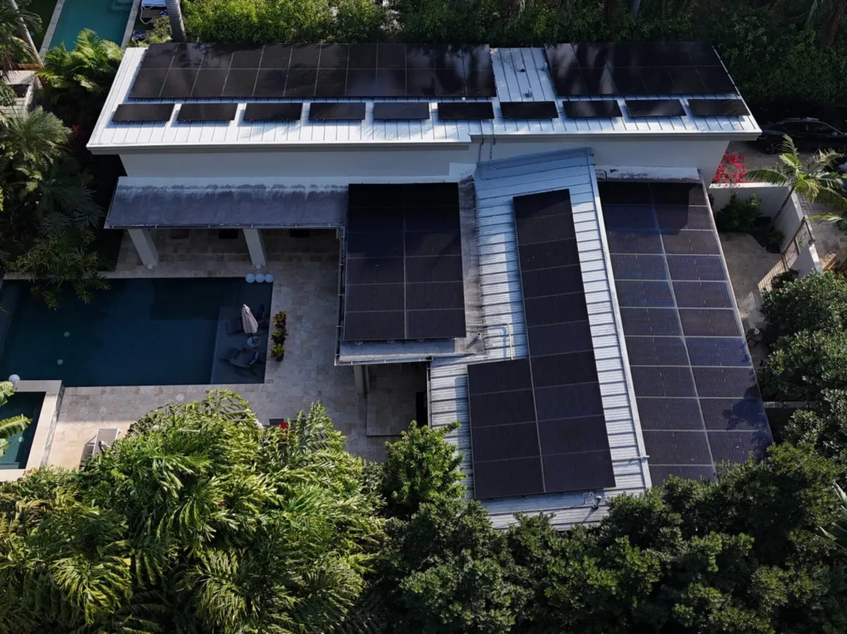 Pro Solar Florida roof and solar installation in South Florida 1
